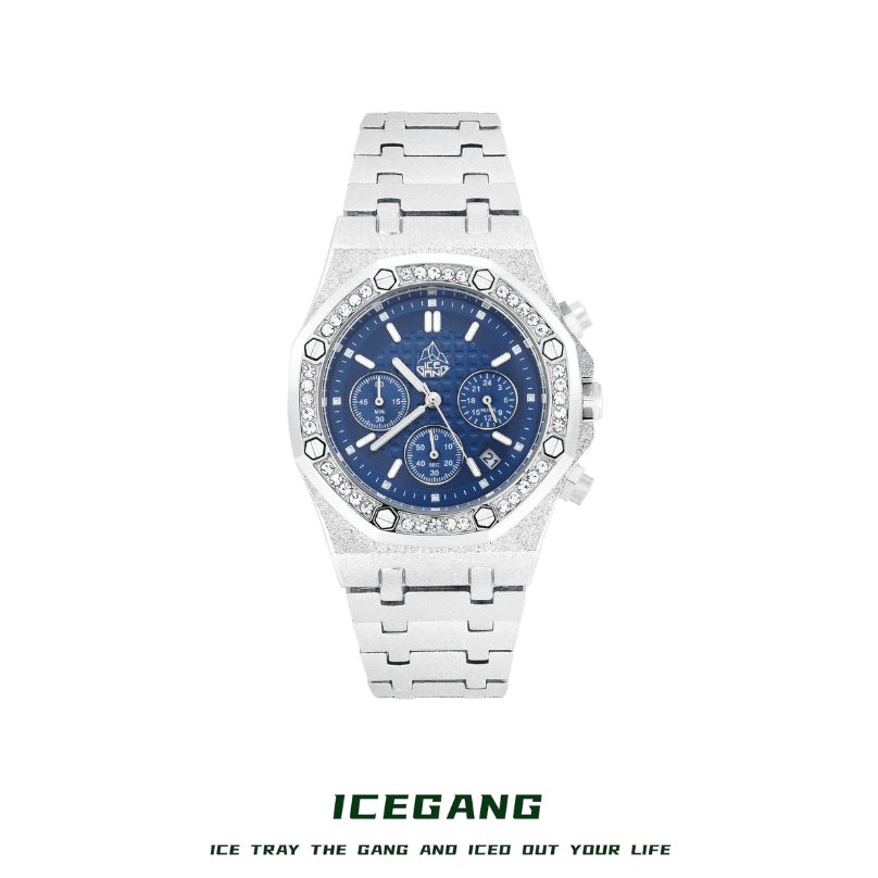 ICEGANG Three Eye Cream Gold Waffle Series - Yoyisjewelry