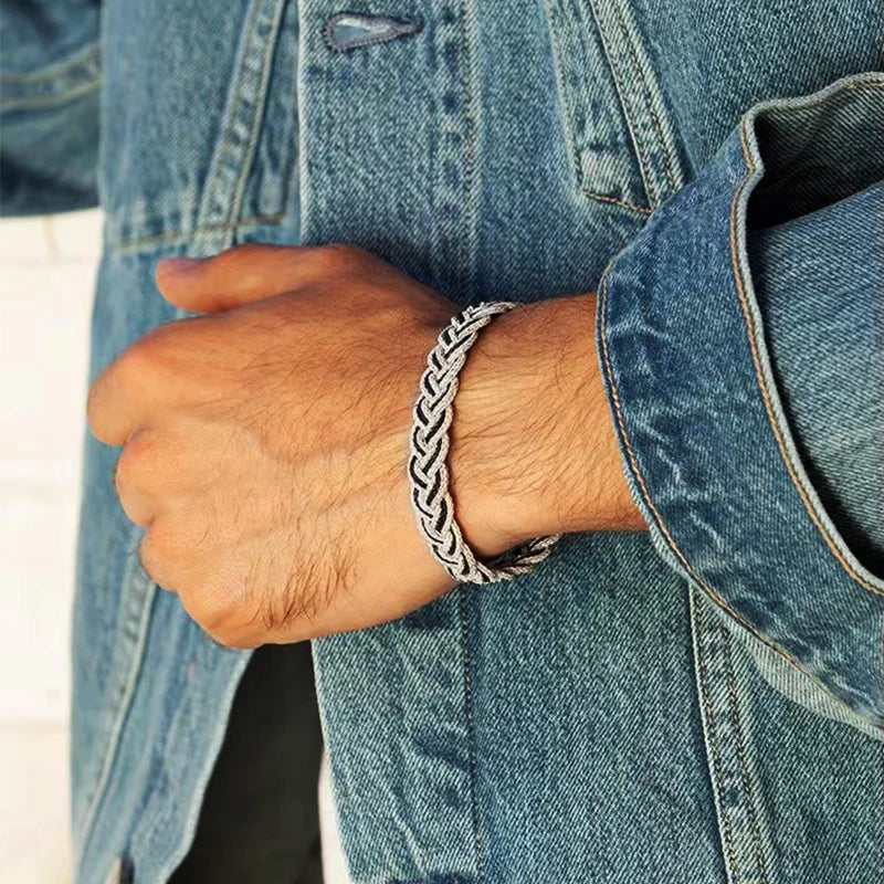 Unisex Handmade Woven Charm Bracelet - Yoyisjewelry