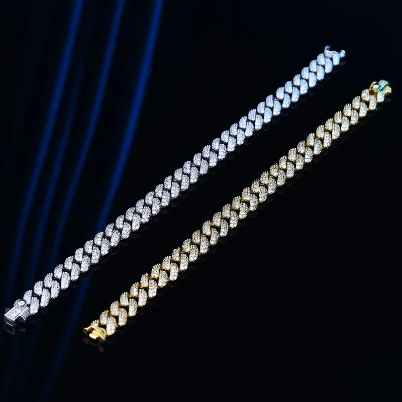 8mm Cuban Link Bracelet - Yoyisjewelry