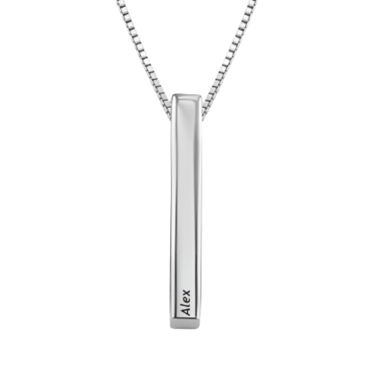 Pillar Bar Necklace - Personalised - Yoyisjewelry