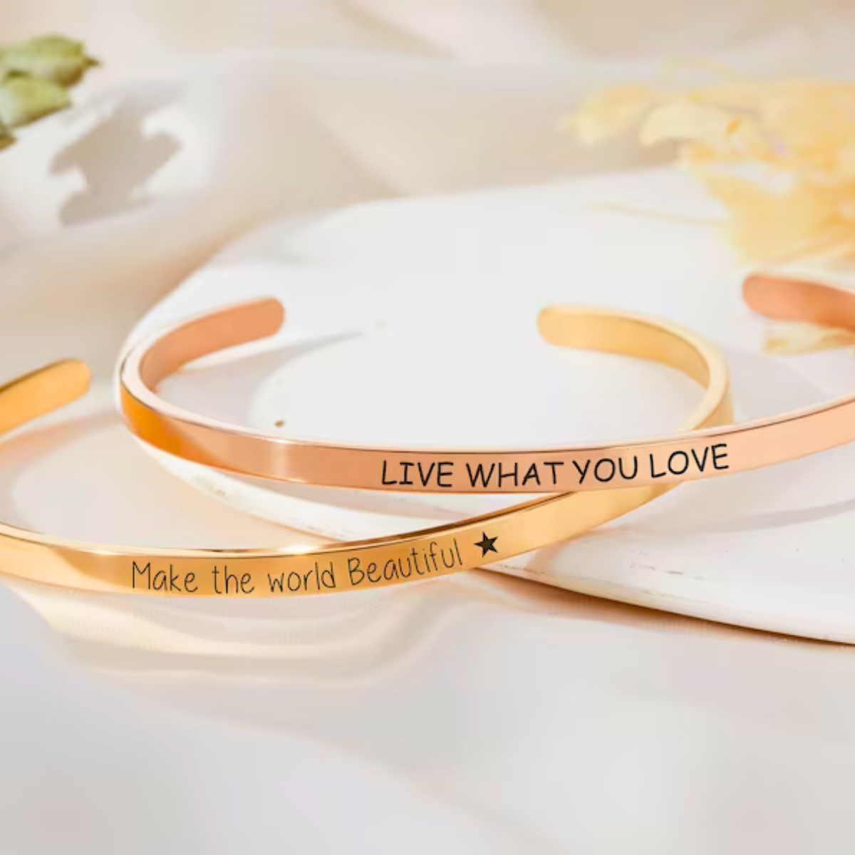 Personalised Cuff Bracelet - Yoyisjewelry