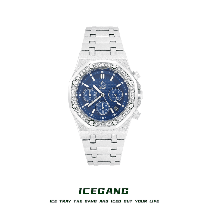 ICEGANG Three Eye Cream Gold Waffle Series - Yoyisjewelry