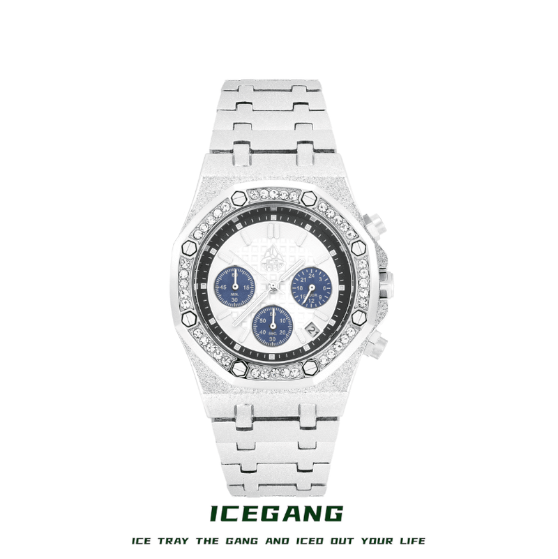 ICEGANG Three Eye Cream Gold Waffle Series - Yoyisjewelry