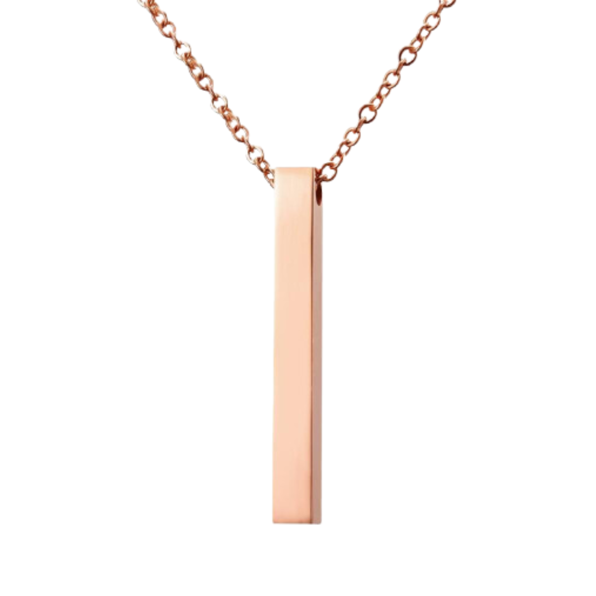 Pillar Bar Necklace - Personalised - Yoyisjewelry