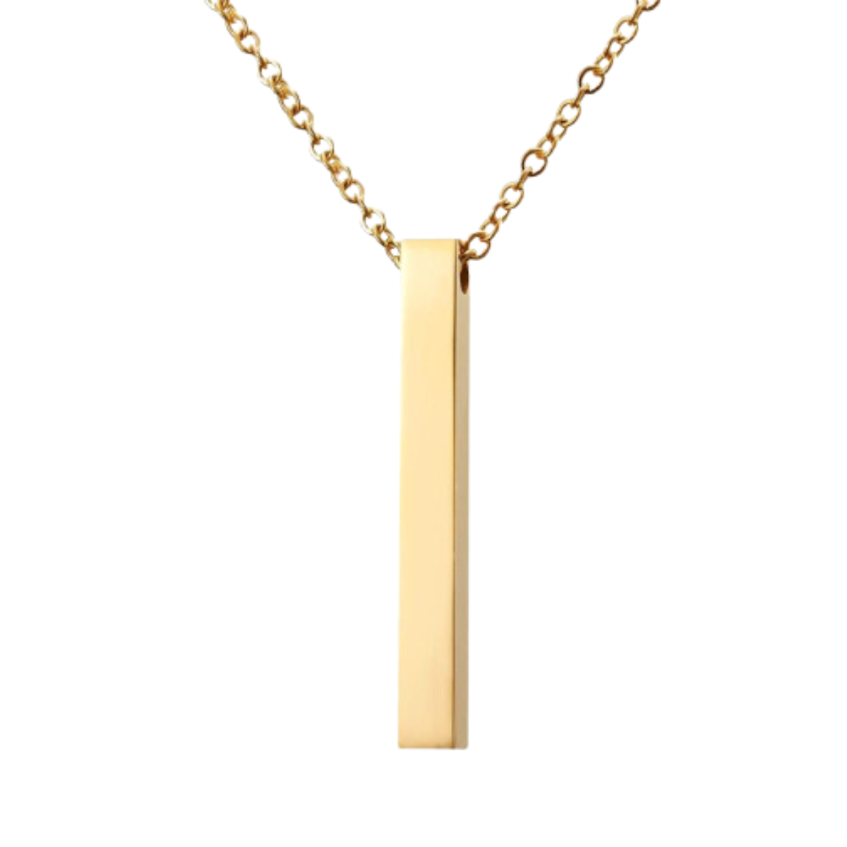 Pillar Bar Necklace - Personalised - Yoyisjewelry