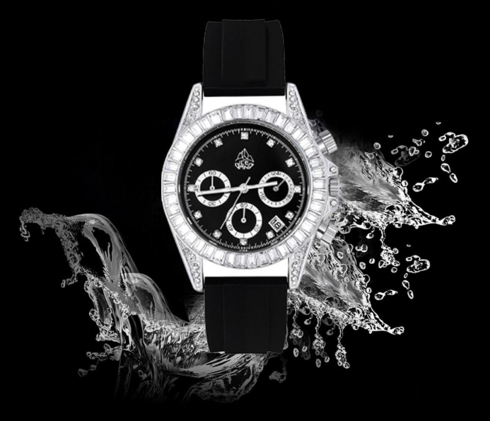 ICEGANG Rock Sugar Three-Eye Series Ring Diamond Watch - Yoyisjewelry