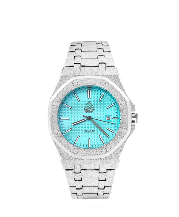 ICEGANG Waffle Frosted Gold Series Watch