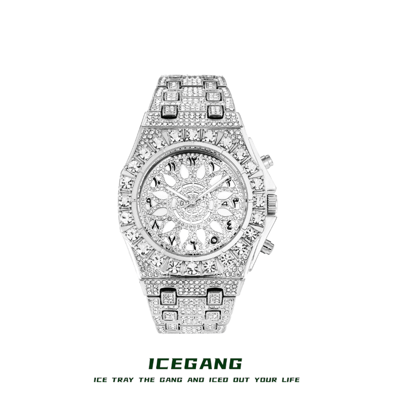 ICEGANG white kaleidoscope watch - Yoyisjewelry