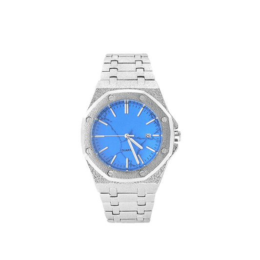 ICEGANG Waffle Turquoise Stone Disc Series Watch