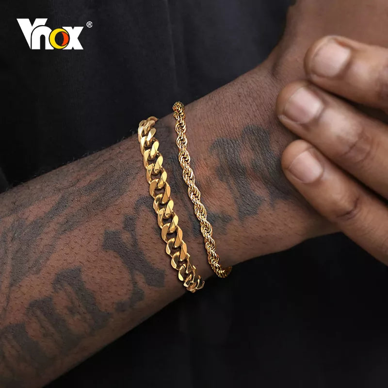 Men's Cuban Twist Rope Bracelet - Yoyisjewelry