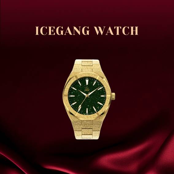 ICEGANG original stardust series frosted starry sky watch