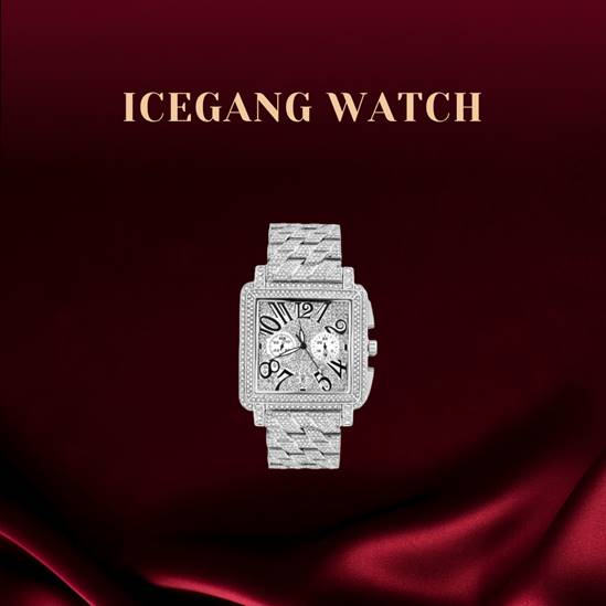 ICEGANG Heavy Industry Square Santos Watch
