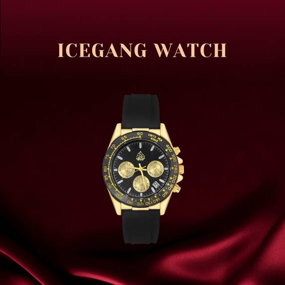 ICEGANG Caidi three-eye tape watch series