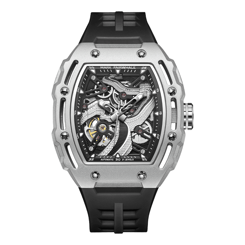 MARK Great Wall series men's automatic mechanical waterproof trendy watch - Yoyisjewelry